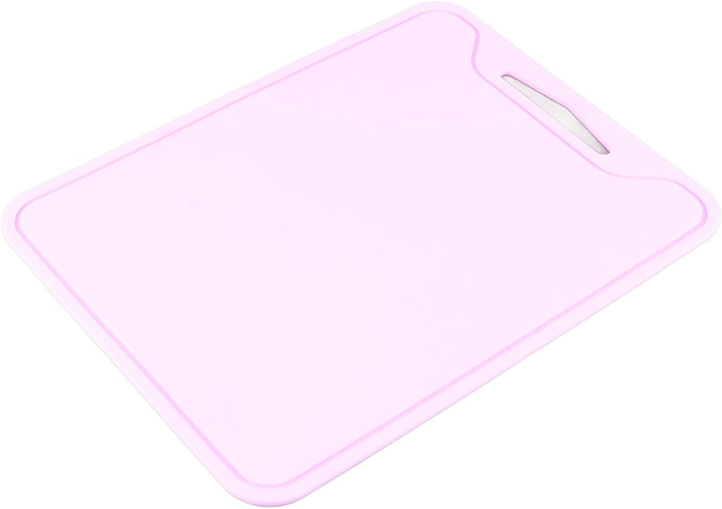Silicone Cutting Board, Colored Flexible Chopping Mat for Meat and Vegetables, Kitchen Cutting Plate