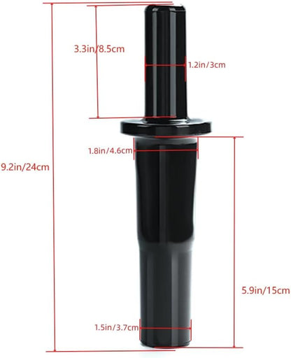 CRANDDI Replacement Tamper for Smoothie Blender K80 K85 K98C, Compatible with 52oz (1.5L) Container, Black