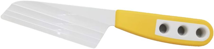 The Cheese Knife OKP2 Unique Yellow Cheese Knife with Patented Blade