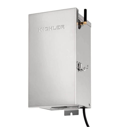 Kichler Smart Control Timer in Black, Wi-Fi Enabled Landscape Lighting Automation (2.5" W x 2.25" H x 4" L), 16085BK