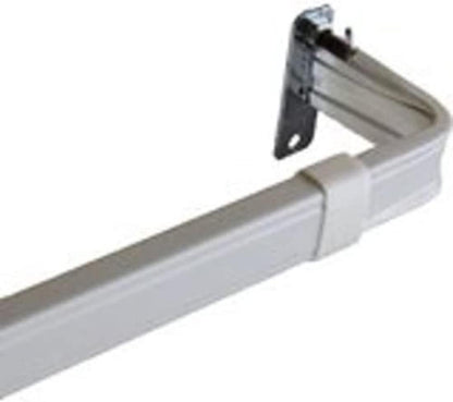 Kirsch SUPER DUTY Lockseam CURTAIN ROD, 28" to 48", 2" Clearance #6123-025