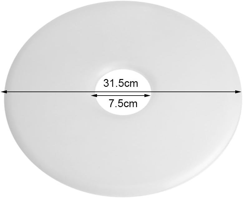 Fdit Premium Food Dehydrator, 13.5cm Diameter Non-Stick Round Silicone Sheets for Fruit Dryer and Leathers
