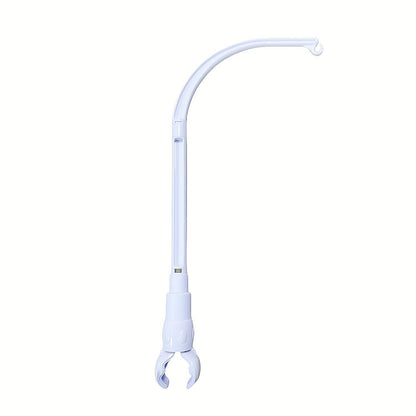 Accfore DIY 23 inches Crib Mobile Arm Nursery Mobile arm Baby Mobile Hanger, Mobile arm for Crib,The Claw Part can be Adjusted Width,DIY Toy Decoration (Crib Mobile Arm)