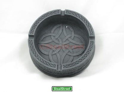Celtic Ashtray, Smoke Collectible Tribal Decoration Statue