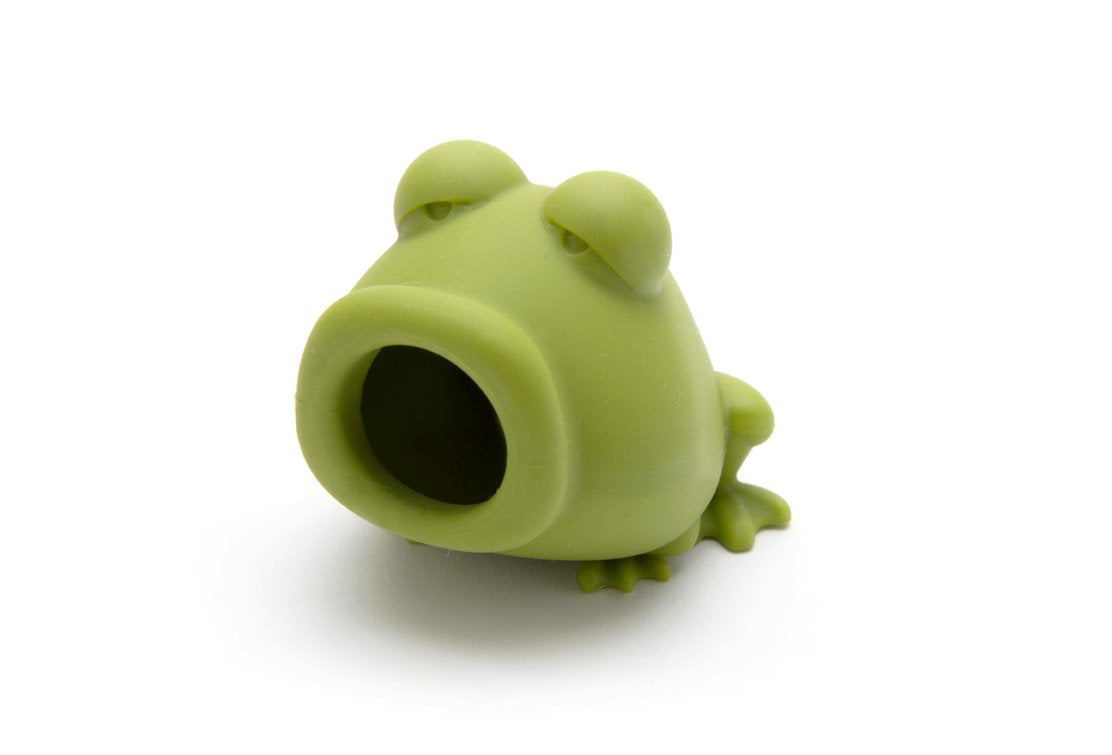 Peleg Design Egg Separator for Raw Eggs – Silicone Egg Yolk and White Separator, Funny Frog Design – Cute Kitchen Tool Gadget for Cooking/Baking