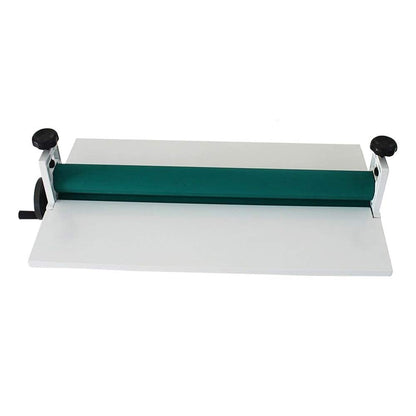 INTBUYING Cold Lamination Kit, Manual Cold Roll Laminator and 36 Inch Manual Rotary Paper Trimmer with Luster Vinyl Cold Lamination Film