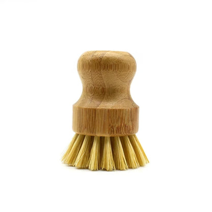 9-Piece Eco-Friendly Kitchen Cleaning Set – Bamboo Dish Brush, Bottle Brushes, Reusable Metal Straws & Cleaning Tools | Zero Waste Household Essentials | Sustainable & Durable Kitchen Accessories
