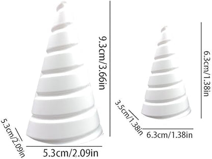 White Coil Winding Jig for Electroculture Gardening Antenna Tool for Growing Garden Plants