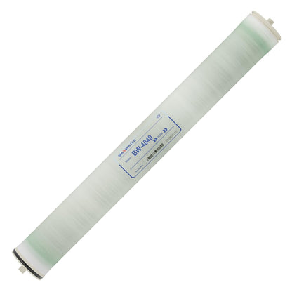 Max Water 4" x 40" BW-4040 / TW30-4040 2400 GPD Brackish Water RO Membrane Perfect for Car Wash, Whole House & Industrial Applications