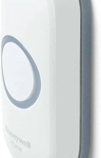 Honeywell Home RPWL400W2000 Honeywell Series 3, 4, 5, 9 Wireless Doorbell Push Button with Halo Light, White