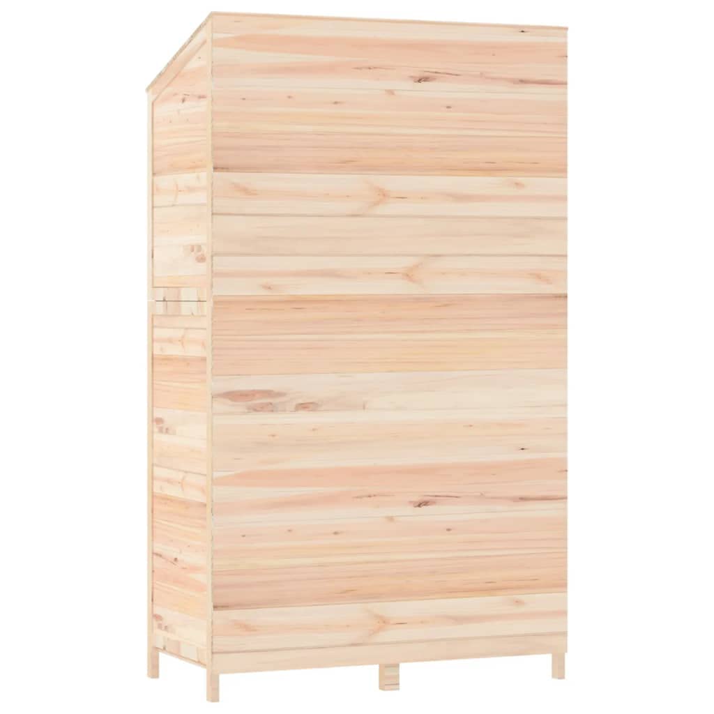 Outdoor Garden Shed, Wooden Storage Cabinet with Shelves for Backyard, Patio, and Garage Tools, 40.2 x 20.5 x 68.7 Inches