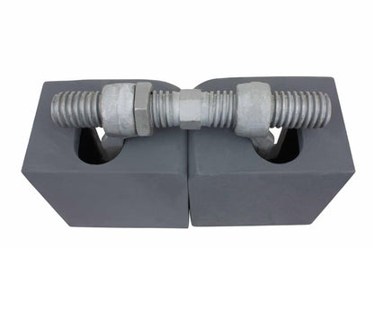 Mytee Products (8 Pack) SEA Rail Shipping Container Bridge Fittings Clamp- 260 mm Clamp, Brand New