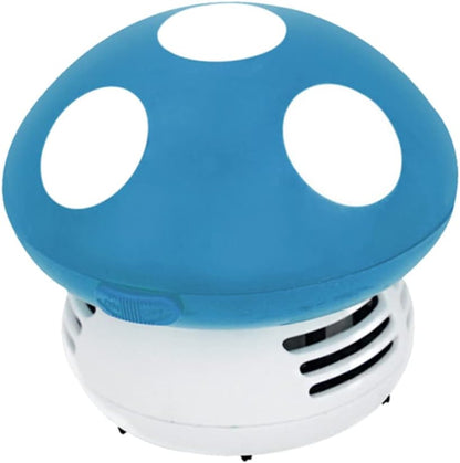 LIFKOME Mini Desktop Vacuum Cleaner, Handheld Mushroom Vacuum, Steam Cleaner for Computer Keyboard, Car, Dining Table