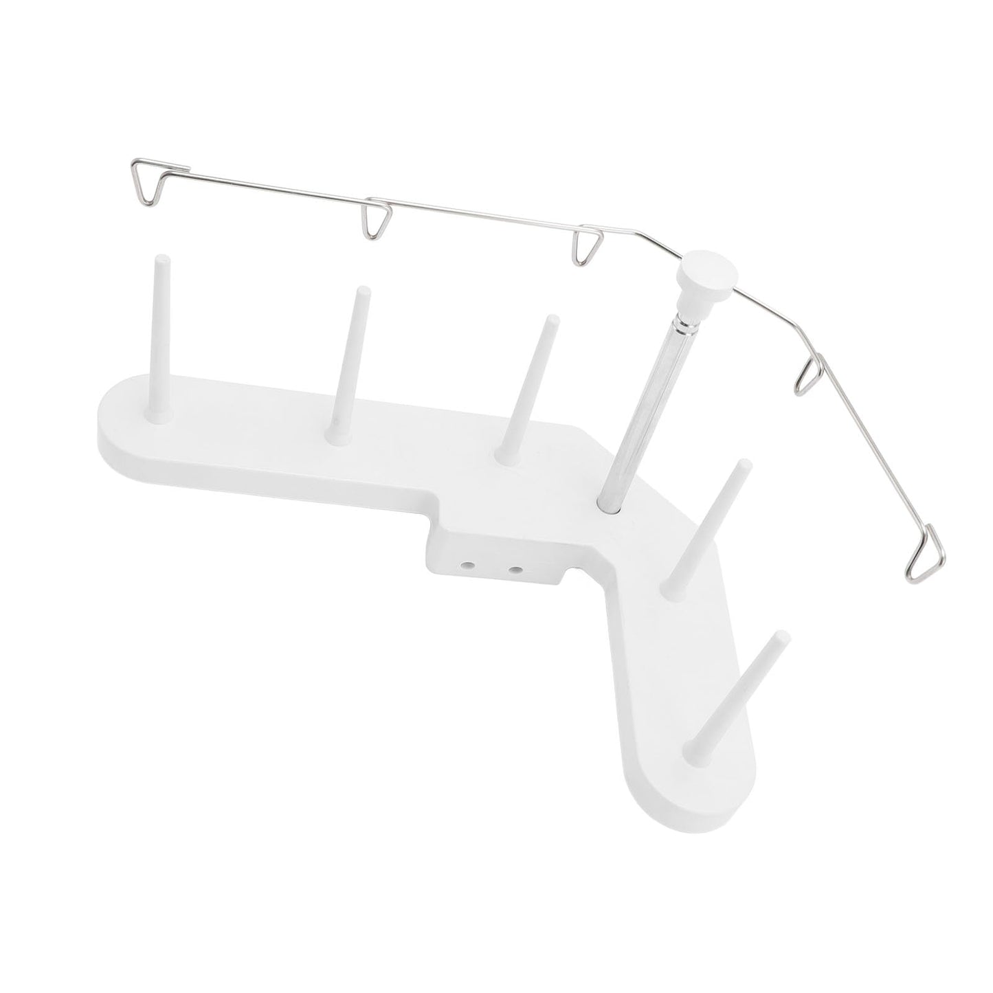 Adjustable 5 Spools Thread Stand Holder for Home Sewing Machine, Neatly Organize with Sewing Machine Thread Holder, Spool Rack