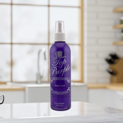 Top Purple Jewelry and More Cleaner 8 Ounce Spray Bottle