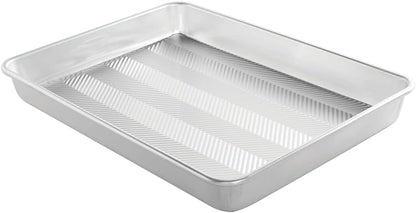 Nordic Ware Prism High-Sided Sheet Cake Pan, Natural - 1 Pack