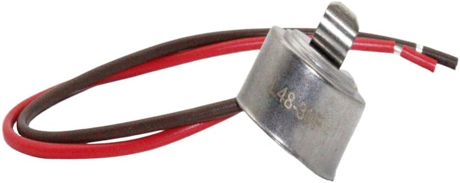 4387503 Refrigerator Bimetal Defrost Thermostat for Whirlpool & Kenmore, Replaces WP4387503 2183072 2182380 4343917