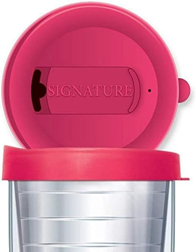 Pink Memaw Insignia Wrap on Teal and White Roundabout Tumbler Cup, 22 Oz, Hot Pink Lid, Thermal Insulated, BPA Free