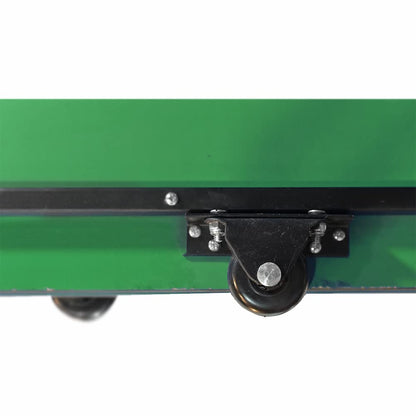 Butterfly Compact 16 Ping Pong Table | 3 Year Warranty Table Tennis Table | Ships Fully Assembled | Space Saver Ping Pong Table for Your Game Room | Ping Pong Net Set Included, Green, Full Size Table