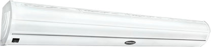 DuraSteel Wall Mounted Air Curtains for Doors Commercial - 60 Inch White Fly Fans - Super Power Over Door Fan with MS Switch - Sliding Under Door Fans to Move Air Curtain Blower Keep Flies Bugs Out