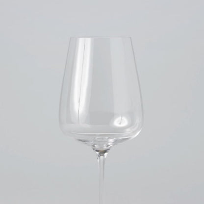 Fable Premium Wine Set - Includes 4 Crystal Wine Glasses and 1 Durable Glass Carafe - Dishwasher Safe Crystalware Bundle with Matching Carafe, Clear