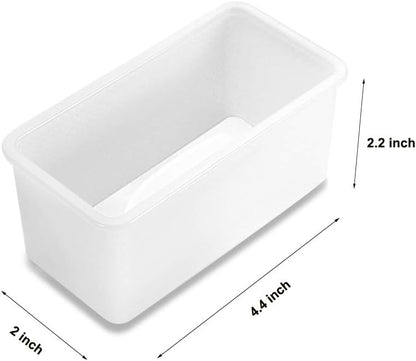 RC Non Stick Musubi Maker Press, BPA Free Sushi Making Kit, Non-Toxic Onigiri Mold for Hawaiian Spams Musubi (White)