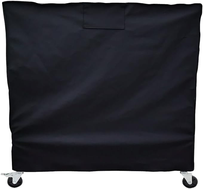 BroilPro Accessories 80 34L 20W 32H inch-Black Waterproof Qt Rolling Cooler Cart Cover Fits Most Patio Ice Chest Party