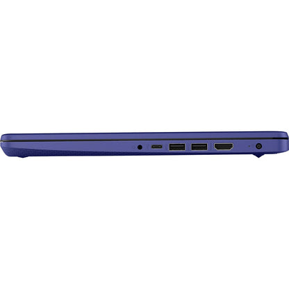 HP Portable Laptop, Student and Business, 14" HD Display, Intel Quad-Core N4120, 16GB DDR4 RAM, 64GB eMMC, 1 Year Office 365, Webcam, SD Card Reader, HDMI, Wi-Fi, Windows 11 Home, Blue, KKE Mousepad