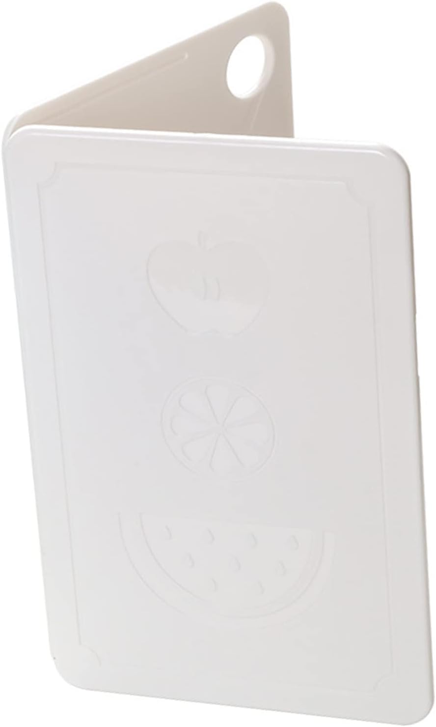 Fdit Foldable Kitchen Cutting Board, Portable Chopping Board for Outdoor Picnic, Nordic Rice White 20x12.5x0.8cm