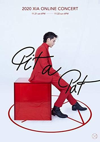 Xia Junsu Pit A Pat 2nd Mini Album SET CD+64p Booklet+1p PhotoCard+4 Cut Sticker+Message PhotoCard +Tracking Kpop Sealed