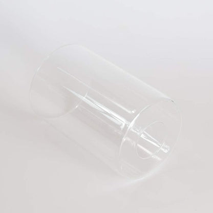 MELUCEE Clear Glass Lamp Shade Replacement 1 Pcs