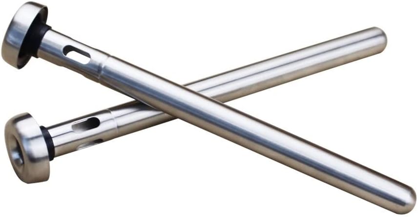 DERNORD Beer Chiller Stick - 2 Pack Stainless Steel Drink Chiller Sticks for Bottled Drinks and Wine