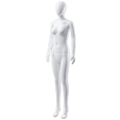 XYIANG Plastic Full Body Manikin Premium Poseable Mannequin with Detachable Arms Clothing Dress Jewelry Display 183 Height Easy to Assemble,