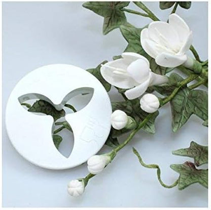 PME Freesia Cutter, Standard, White for Cake Decorating & Sugar Flowers