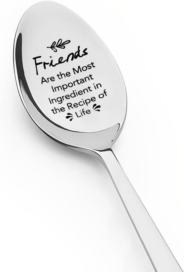 Birthday Gifts for Bestie: Friendship Gifts for Best Friend, Graduation Gifts for Classmate, Coffee Spoons