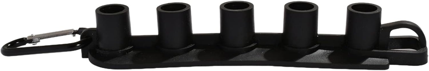 xiangxu 1/4" Quick Connect Pressure Washer Nozzle Holder Set, Durable Plastic with 5 Pcs Holes