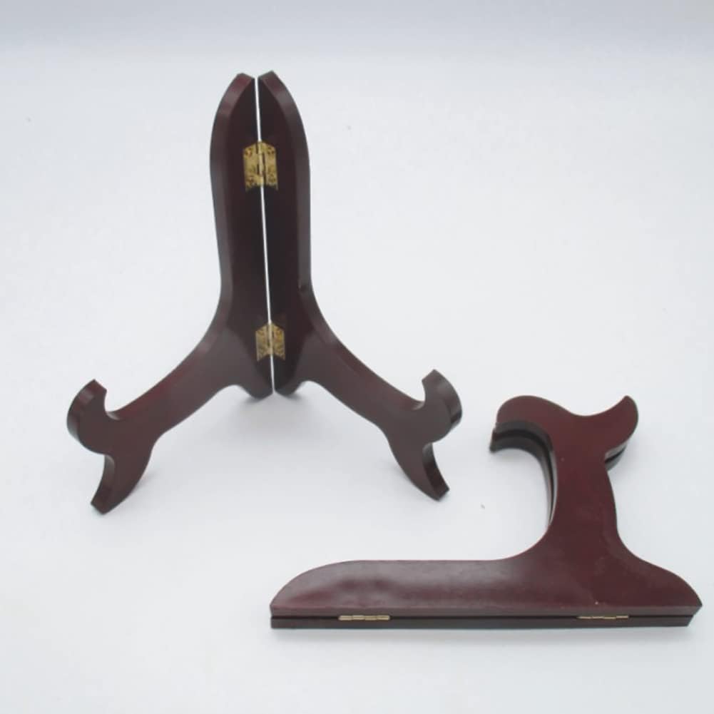 Wooden Display Stand, 6 Inch Photo Frame Holders, Picture Easel Stand for Home Art Decoration