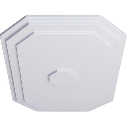 25 1/4"W x 17 1/4"H x 1 3/4"P Felix Ceiling Medallion