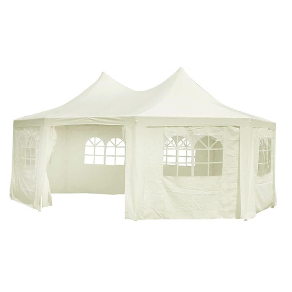 Xhnifbn 6x4.5x3m Garden Gazebo Replacement Canopy, Polyester Shade for Patio, Party, Camping, 50 People