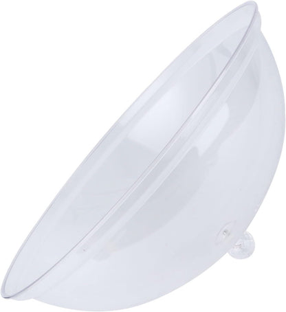 Cabilock Acrylic Food Cover, 8 Inches Round Cake Dome Cloche, Clear Food Snack Display Cover for Cake, 8.3X4.7 Inch