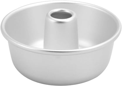 Luxshiny Angel Food Cake Pan, Pound Tube Pan, Non-stick Baking Tin, Cake Mold for Chiffon Cake, Bakeware 9.4CM