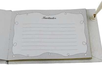 Mi Bautizo Theme Guest Book, Mi Bautizo Guest Book