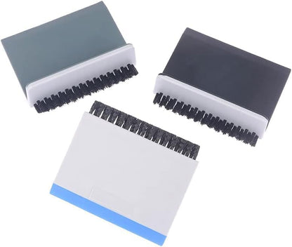 Black Kitchen Sink Squeegee Cleaner, Countertop Brush Wiper for Vegetable Cleaning, Home Kitchen Tool Accessories