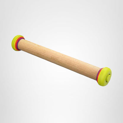 Joseph Joseph PrecisionPin - Rolling Pin with adjustable pastry thickness, Baking and dough rollers, Beech Wood, Multicolor