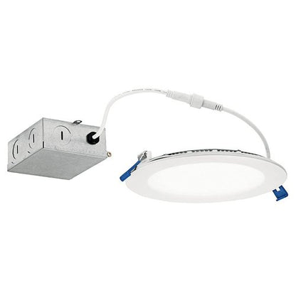 Kichler Direct-to-Ceiling 6 inch Round Slim 30K LED Downlight in White