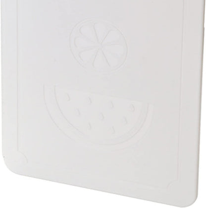 Fdit Foldable Kitchen Cutting Board, Portable Chopping Board for Outdoor Picnic, Nordic Rice White 20x12.5x0.8cm
