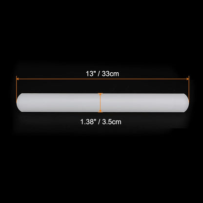 13 Inch 1.38 Inch HARFINGTON Fondant Rolling Pin x PP Plastic Non-Stick Fondant Roller Dough Roller Kitchen Decorating