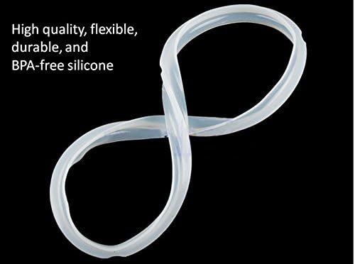 GJS Gourmet Seal Ring Compatible with GOURMIA Electric Pressure Cooker (8 Quart) - Not Created or Sold by Gourmia