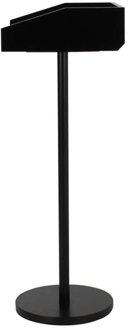 Lectern Podium Stand, Full Floor Lectern Hotel Restaurant Entrance Podium Welcome Table Speaking Stage Master of Ceremonies Office Supplies