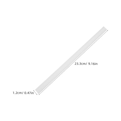 LALADEFIEE 10pcs Bread Knife Blade Sleeve, Safety Knife Sheath for Bread Cutter Protection, Convenient Storage Solution for Kitchen White